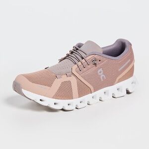 On Cloud 5 Running Sneaker Women’s Size 9 US $140 MSRP Rosebrown Fog
